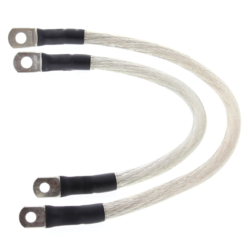 All Balls Racing 1989-1994 Harley-Davidson FXLR Low Rider Custom Battery Cable Kit Clear - 79-3004