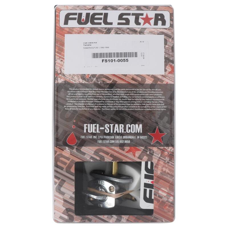 All Balls Racing 1992-1994 YFB 250 F Timberwolf 2x4 Fuel Valve Kit - FS101-0055
