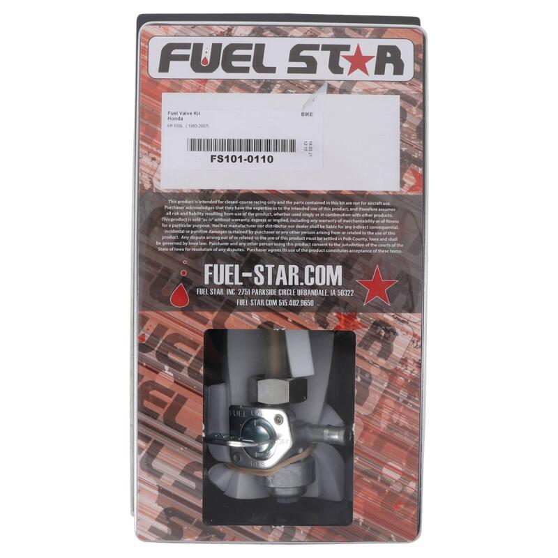 All Balls Racing 1993-2007 XR 650 L Fuel Valve Kit - FS101-0110