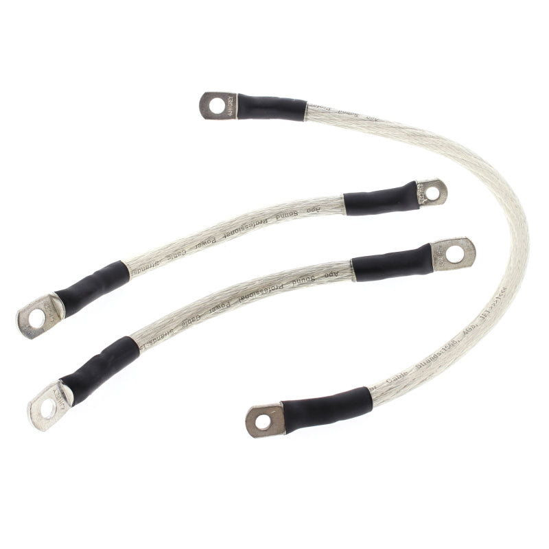 All Balls Racing 1995-1998 Harley-Davidson FXD Super Glide Battery Cable Kit Clear - 79-3005
