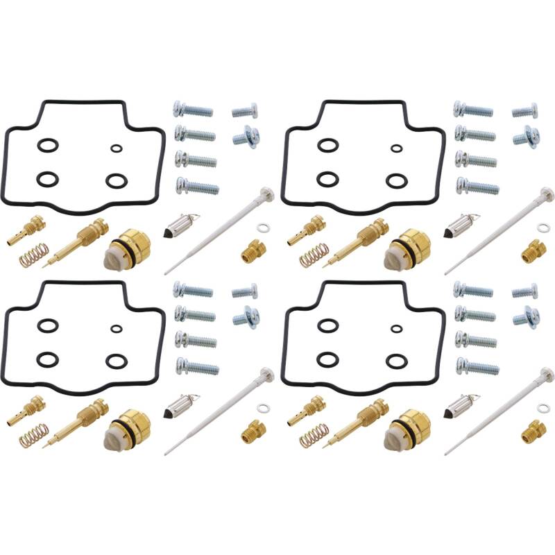 All Balls Racing 1996-2003 Kawasaki ZX750 (Ninja) ZX7R Carburetor Rebuild Kit - 26-1696