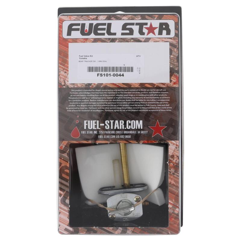 All Balls Racing 1999-2004 YFM 250 X Beartracker 2x4 Fuel Valve Kit - FS101-0044