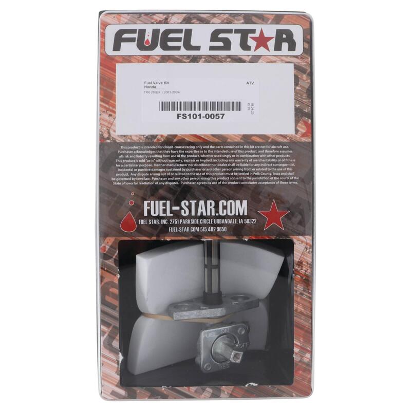 All Balls Racing 2001-2005 TRX 250 EX Fuel Valve Kit - FS101-0057