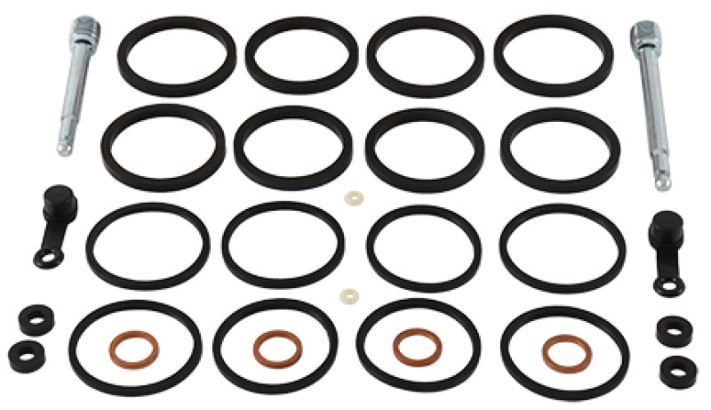 All Balls Racing 2002-2003 Kawasaki ZX900 Ninja ZX9R Caliper Rebuild Kit - Front - 18-3150