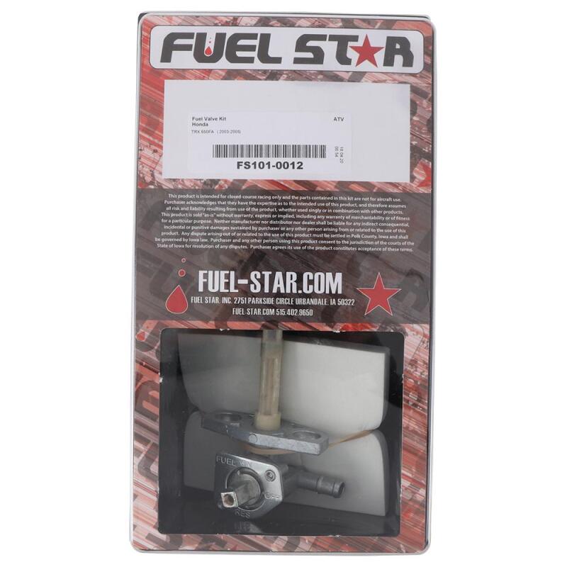 All Balls Racing 2003-2005 TRX 650 FA Fuel Valve Kit - FS101-0012
