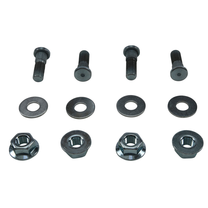 All Balls Racing 2004-2006 Suzuki LTV-700F Twin Peaks Wheel Stud & Nut Kit Front - 85-1121