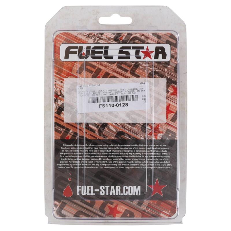 All Balls Racing 2006 250 XCF-W/2000-2002 400 EXC Racing Hose & Clamp Kit - FS110-0128