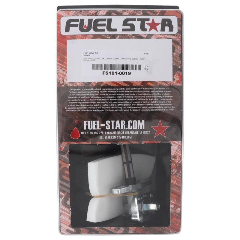 All Balls Racing 2006 TRX 350 FE/2006 TRX 350 FM/2006 TRX 350 TE Fuel Valve Kit - FS101-0019