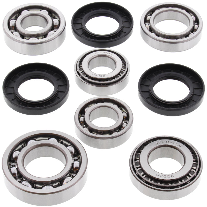 All Balls Racing 2009-2014 Yamaha YFM550 Grizzly Differential Bearing & Seal Kit Rear - 25-2074