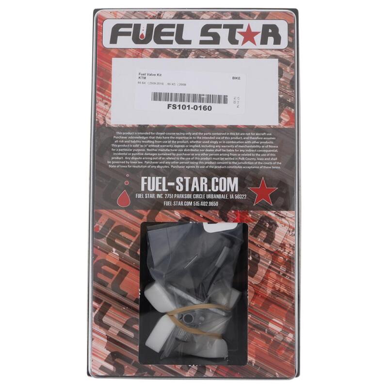All Balls Racing 2009-2015 65 SX/2009 65 XC Fuel Valve Kit - FS101-0160