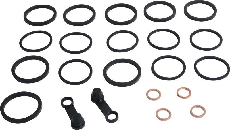 All Balls Racing 2017-2022 Kawasaki H2 Caliper Rebuild Kit Front - 18-3313