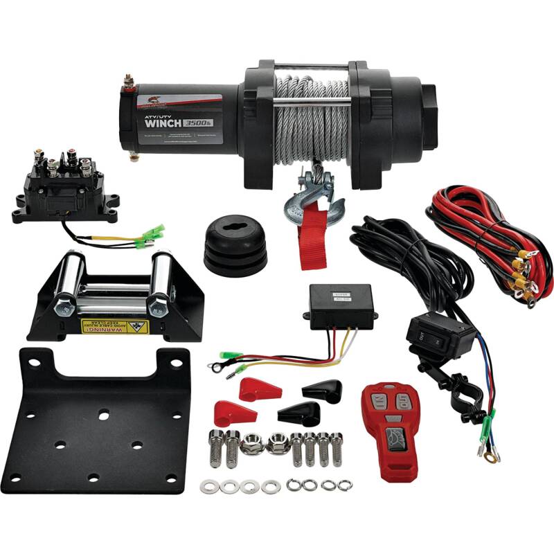 All Balls Racing 3500lb Winch - Cable - 431-01023