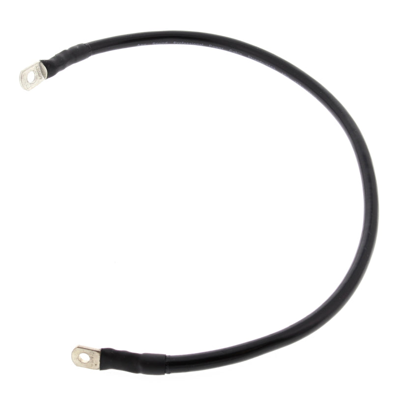 All Balls Racing Battery Cable 23in - Black - 78-123-1