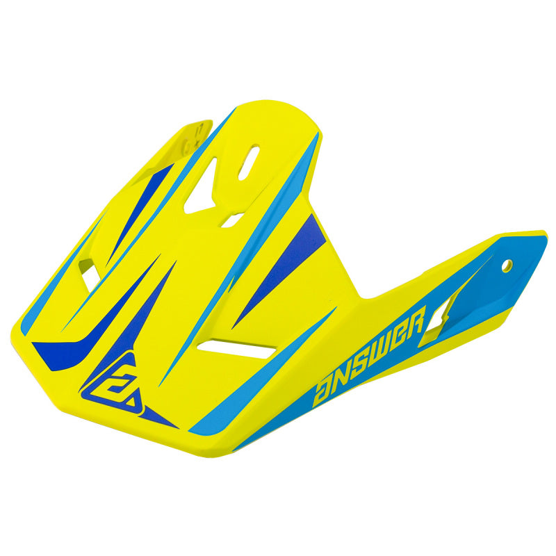 Answer 26 AR1 Mototown Matte Visor Youth - Hyper Acid/Cyan/Dark Blue - 475293