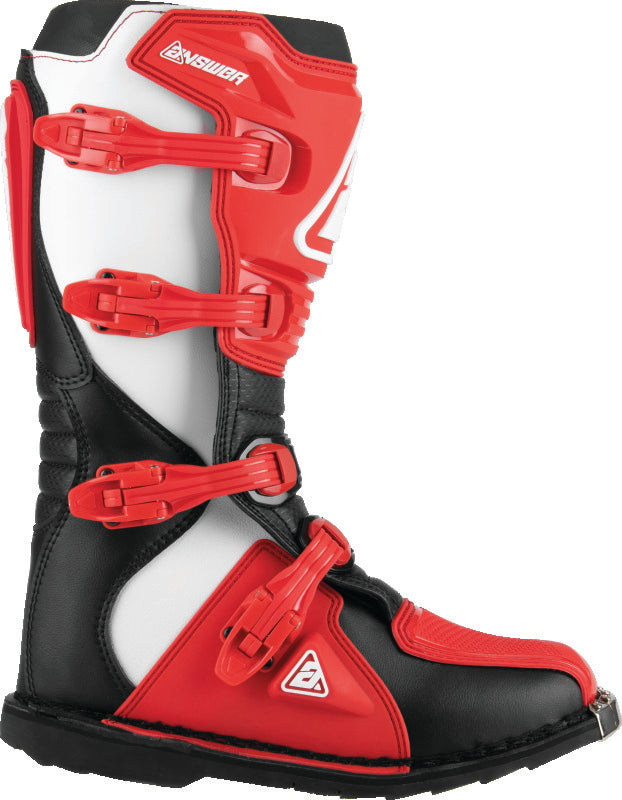 Answer AR1 Boot Black/Red Size - 7 - 446625
