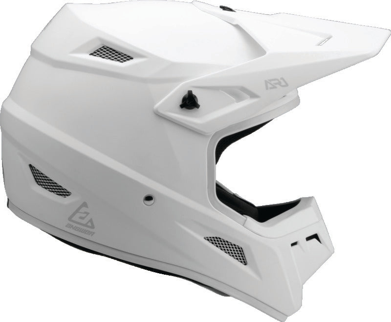 Answer AR1 Solid Helmet White Youth - Small - 446364