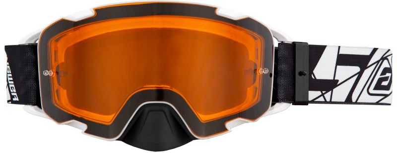 Answer ARC II Magnetic LE Goggles with replacement lens - White/Amber - 475086
