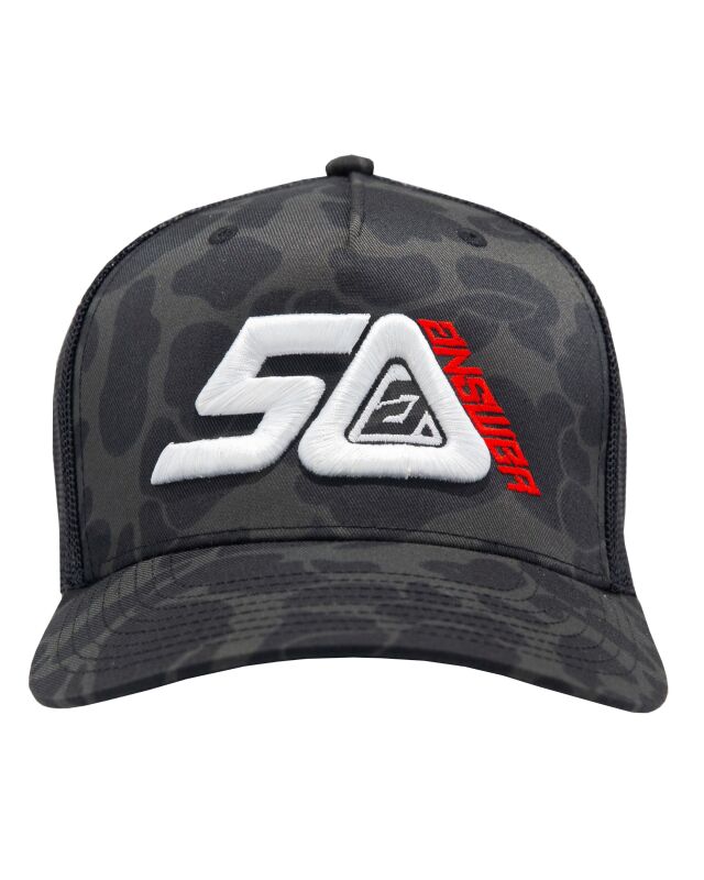 Answer LE 50th Anniversary Adjustable Trucker Cap Black - One Size - 475284