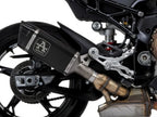 71006PTN Arrow RACING Pista Slip-on Exhaust, Titanium Dark for BMW M/S1000RR 20-25