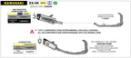 71963PK Arrow Indy Race EVO Titanium Exhaust Silencer w/ CF end cap | Kawasaki ZX-4RR 2023- 2025