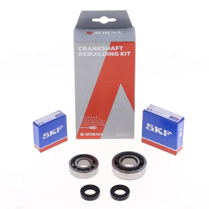 Athena 1988-1996 Honda SA Vision I/II Serie 50cc Crankshaft Bearing & Oil Seal Rebuilding Kit - P400210444003