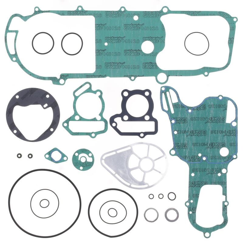 Athena 1991 MBK ACTIVE 125 Complete Gasket Kit (Excl Oil Seal) - P400485850126