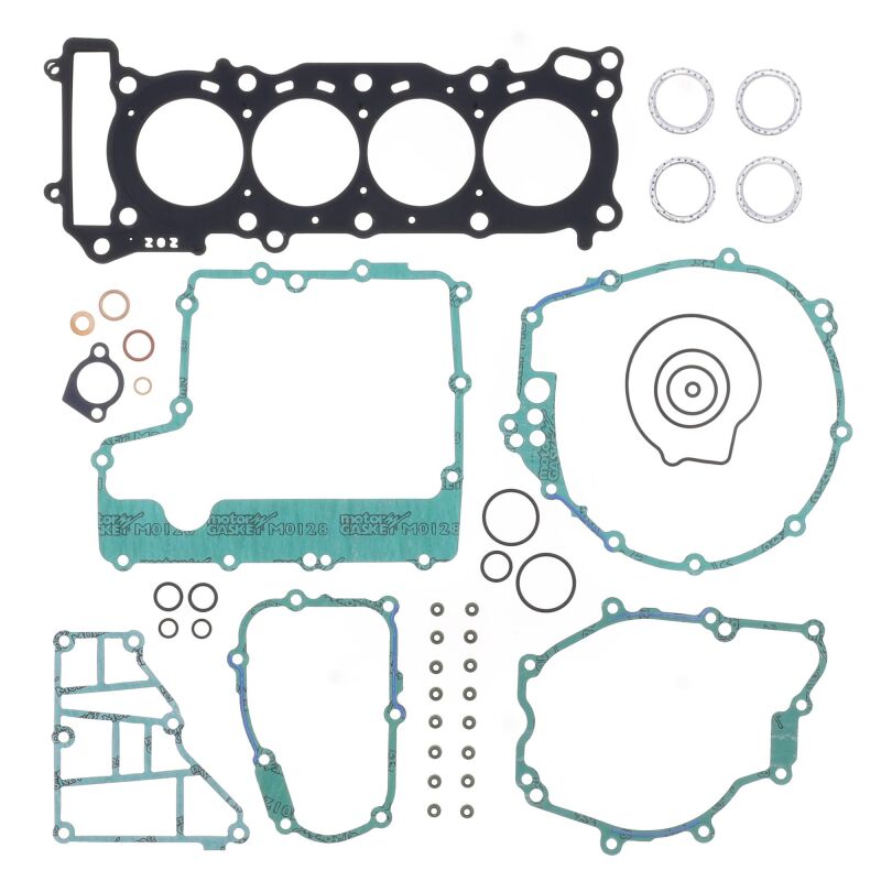 Athena 2011-2017 Yamaha Usa 600 Complete Gasket Kit (Valve Cover Gasket not included) - P400485870169