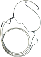 MAGNUM SHIELDING Designer Series Extended ABS Touring Lower Brake Line Kit