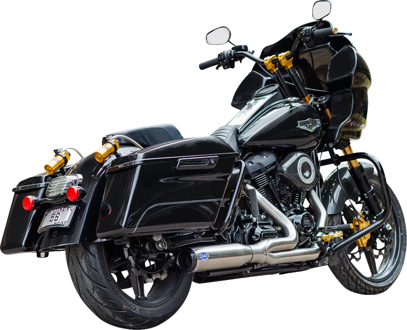 2-into-1 Qualifier Exhaust System - Race Only - Brushed Stainless