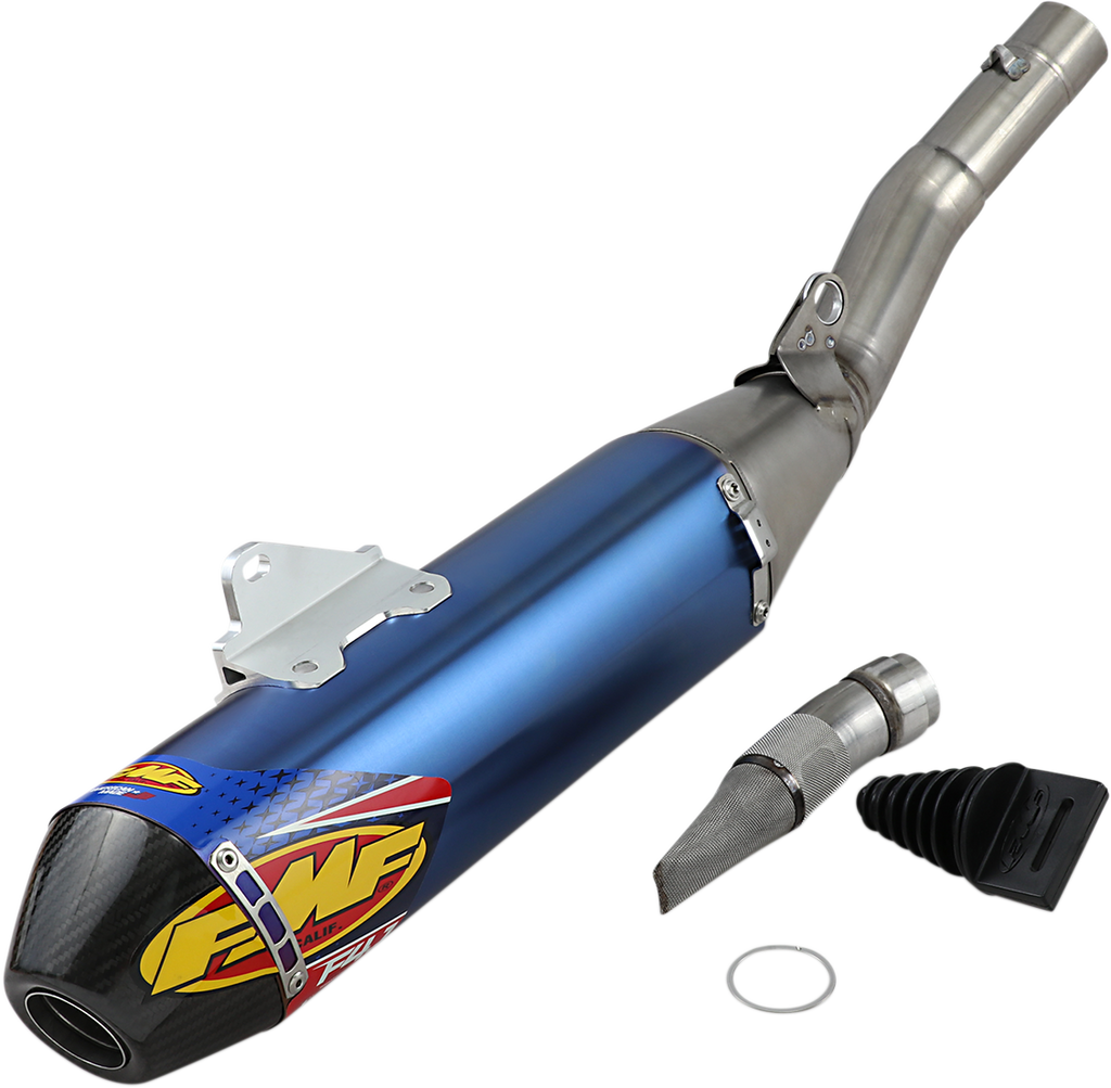 FMF Racing 2018-2026 Yamaha YZ450F /YZ450FX 2019-2026 Anod TI Factory 4.1 RCT SO Muffler w/R. Carbon Cap