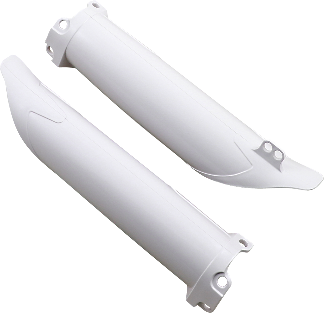 ACERBIS Fork Covers - Lower / White 0412-0305