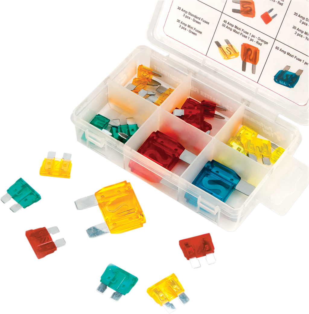 PERFORMANCE TOOL Fuse Assortment - Master / 33 Pack 2402-0140