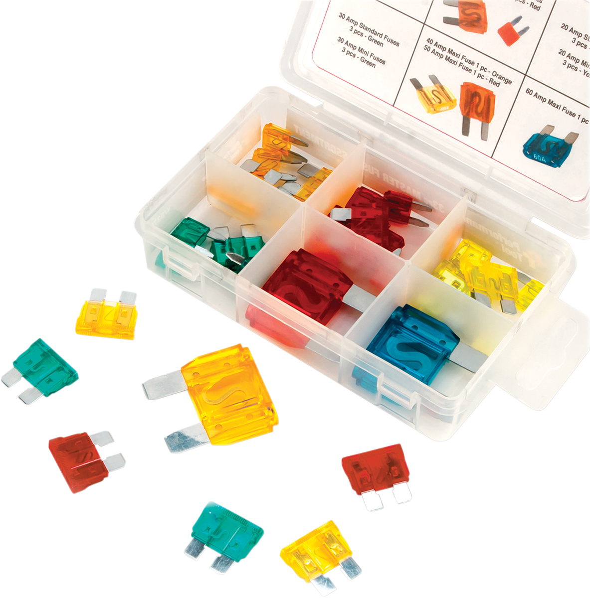 PERFORMANCE TOOL Fuse Assortment - Master / 33 Pack 2402-0140