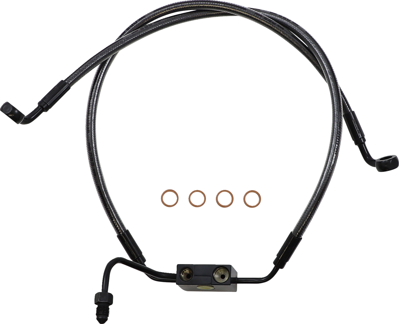 MAGNUM SHIELDING Designer Series Front Lower Brake Line Kit