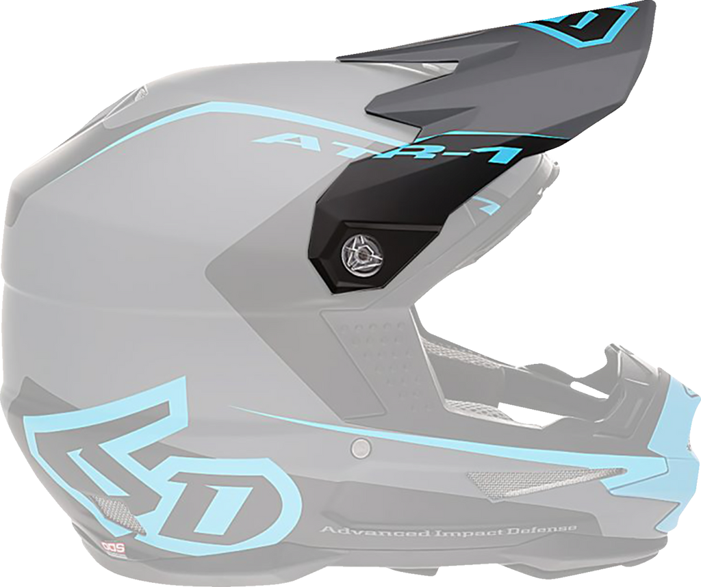 6D HELMETS ATR-1 Helmet Visor — Stealth