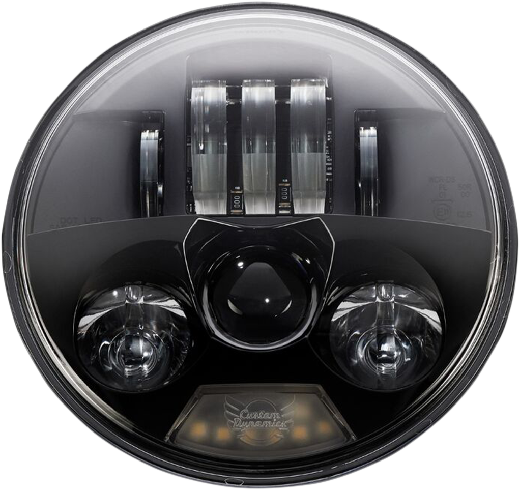 CUSTOM DYNAMICS ProBEAM LED Headlamp 5-3/4" - Black 2001-1749