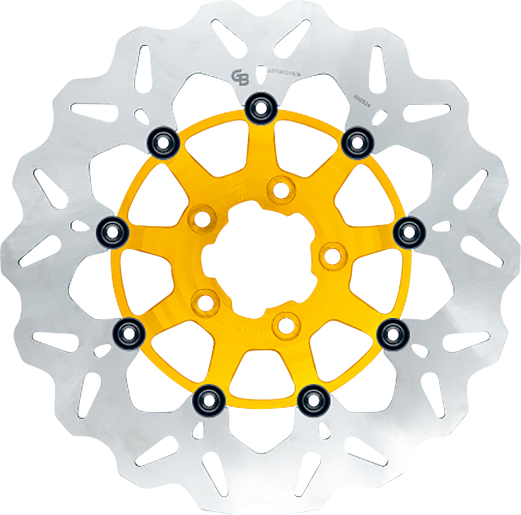 GBRAKES Wave® Brake Rotors - Brake Rotor / Front / Gold 1710-4925