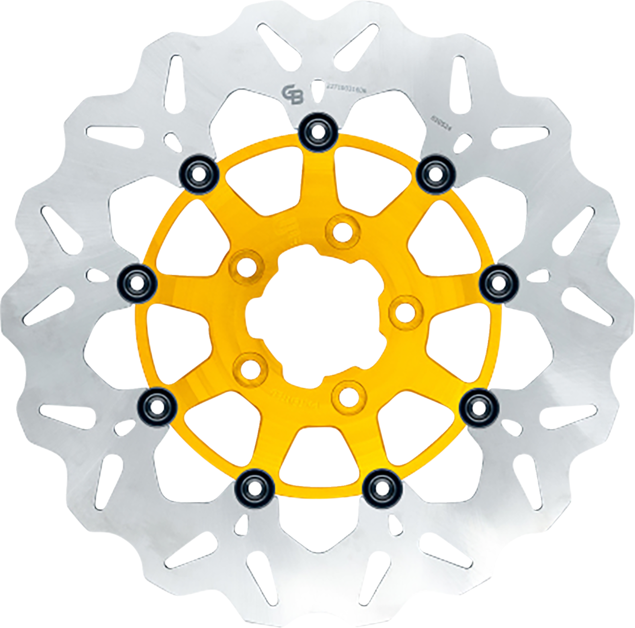 GBRAKES Wave® Brake Rotors - Brake Rotor / Front / Gold 1710-4925