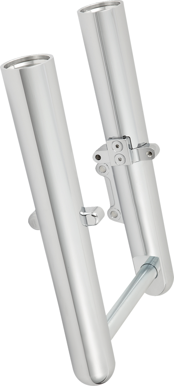 ARLEN NESS Fork Legs - Chrome / Smooth / Single Disc 0403-0191