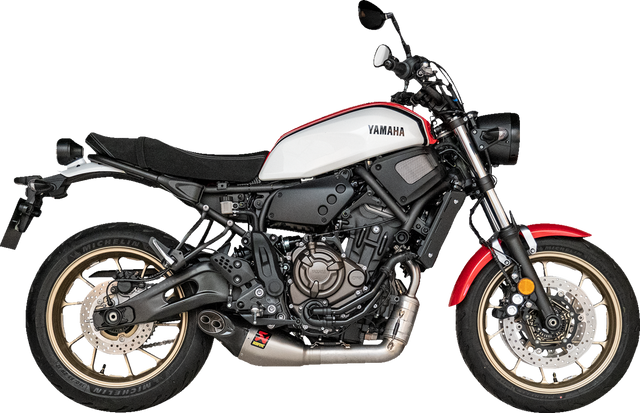 Akrapovic Racing Line Exhaust System - Titanium S-Y7R8-HEGEHT/1 - Yamaha MT-07/FZ-07 2021-2024; Yamaha Tracer 7/GT 2020-2024
