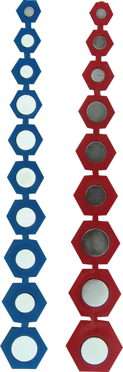 LANG TOOLS SAE/Metric Magnetic Socket Insert Set - Socket Insert Tool / Magnetic / SAE/Metric / Set 3850-0633