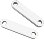 KLOCK WERKS Tire Hugger Front Fender Mounting Block - Hugger Front Fender Mounting Blocks / For 21" Wheels / Chrome 1410-0043