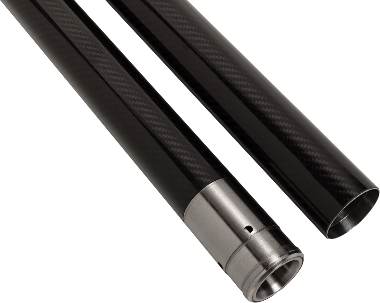 CUSTOM CYCLE ENGINEERING Fork Tubes - 49 mm / 23.75" / Black 0404-0693
