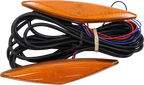 SHOW CHROME Amber LED Marker Lights - Marker Light / Amber / Can-Am 2020-1869