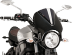 PUIG HI-TECH PARTS Retrovision Windshield - New Generation Windscreen / 11-3/4" / Dark Smoke / R9 2301-2470