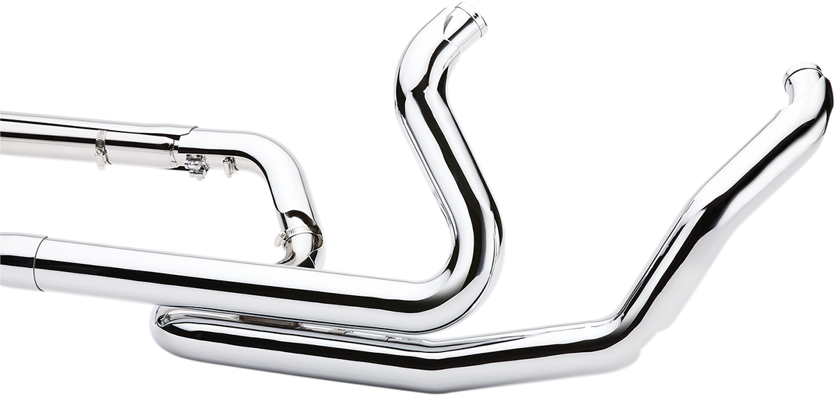 Cobra Powerport Dual Headpipes with Dual Bungs - Black 6253DBRB1