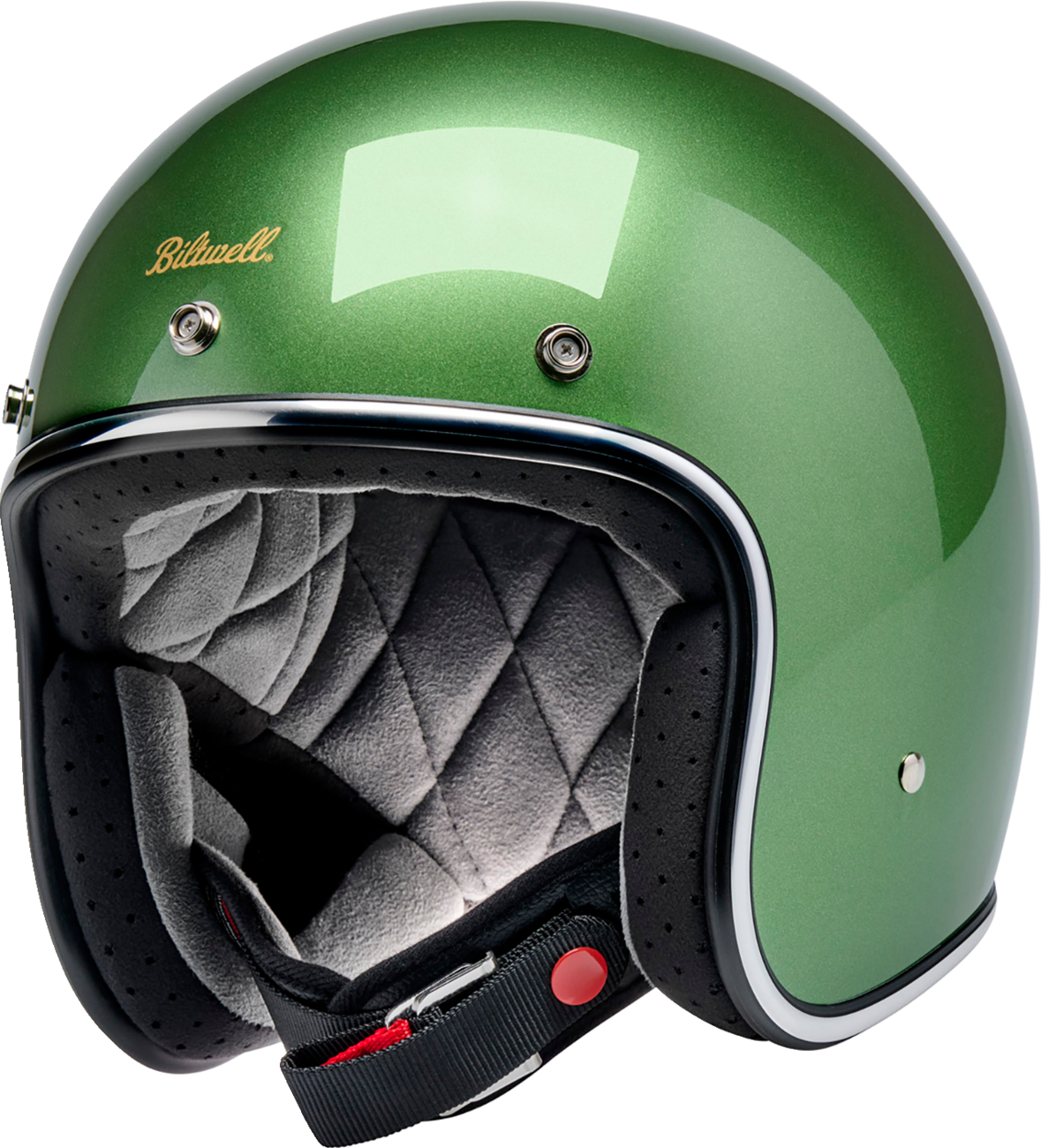 BILTWELL Bonanza Helmet - Metallic Irish Green / XL 0104-3937