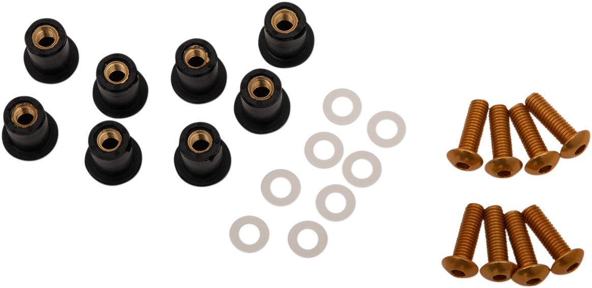 PUIG HI-TECH PARTS Windscreen Screw Kit