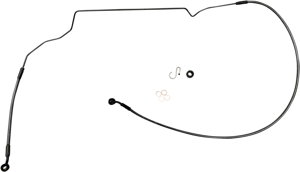 MAGNUM SHIELDING Braided Front Brake Line