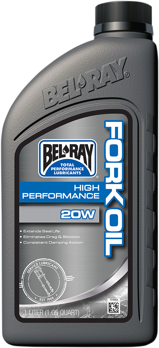 BEL-RAY High-Performance Fork Oil - 20wt / 1L 3609-0045